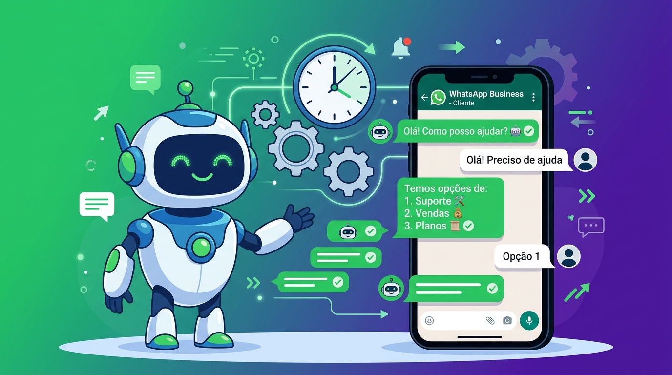 Automação de atendimento pelo WhatsApp com CRM